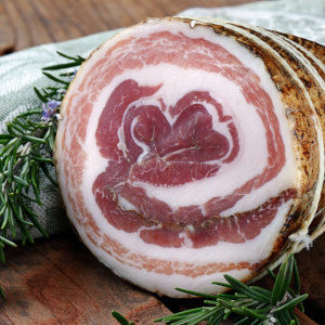 pancetta arrotolata