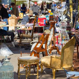 Sunday flea market.