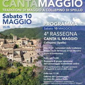 Spello (Pg) Loc. Collepino – 10 maggio 2025 Canta il Maggio
