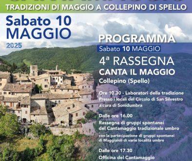 Spello (Pg) Loc. Collepino – 10 maggio 2025 Canta il Maggio