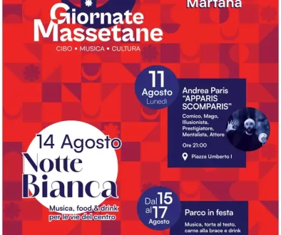 Massa Martana (Pg) 9 – 17 agosto 2025 Le Giornate Massetane
