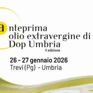 Trevi (Pg) – Anteprima Olio Dop Umbria 26 e 26 gennaio 2026 V Edizione